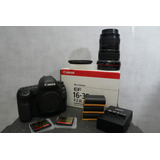 Kit: 5d Mark Iv + Lente + Filtro + Baterias + Cartão 