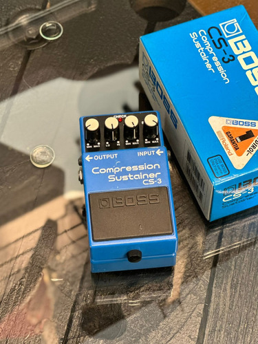 Pedal Boss Compression Sustainer Cs-3 Ler Descrição