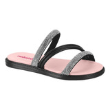 Chinelo Feminino Infantil Slide Brilho Molekinha 2312259