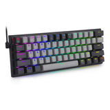 Teclado Gamer E-yooso Z-11 Qwerty Outemu Red Con Luz Rgb