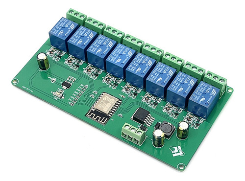 Módulo De Relé Wifi Inalámbrico Esp8266 De Canal M18 Esp-12f