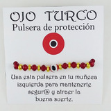 Pulsera De Proteccion, Ojo Turco, 6 Piezas.