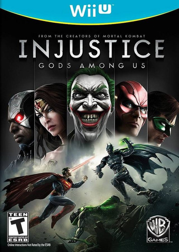 Injustice God Among Us Nintendo Wii U Fisico Wiisanfer