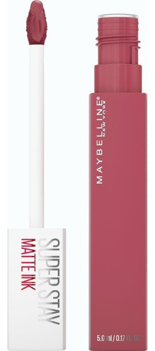 Labial Líquido Maybelline Superstay Ma - G  Acabado Mate Color Pink Ring Leader