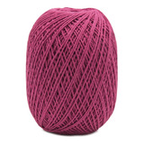 Barbante Colorido Premium Fial N.06 300g 322mts Crochê Cor 81- Pink