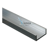 Perfil U Aluminio 100mm X 19mm X 1,5 X 3mts Distribuidor!