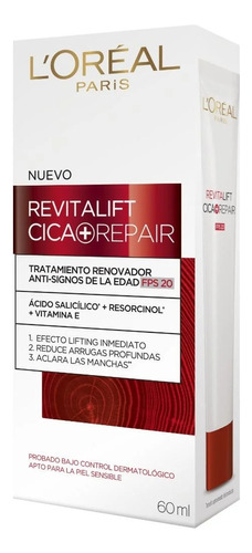 L'oréal Paris Tratamientoanti-arrugas Cica Repair Revitalift