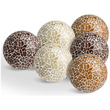 6 Piezas Bolas De Esfera De Mosaico Bolas De Cristal De...