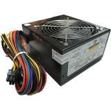 Fuente Atx Noganet 600w Negra Cooler 120mm Para Pc