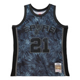 Mitchell And Ness Jersey Spurs 98 Tim Duncan C Black Tie Dye