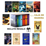 Saga 11 Libros Harry Potter / J K Rowling Caja Premiummadera
