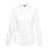 Camisa Oxford Blanca Para Dama De Trabajo 