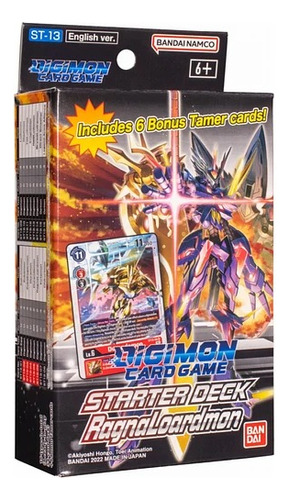 Deck Inicial - St-13 - Ragnaloardmon Digimon Card Game