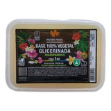  Base 100% Vegetal Glicerinada Transparente 1kg