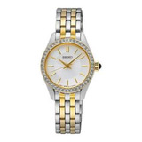 Reloj De Mujer Seiko Acero Swarovski 25% Off + Regalo !!!