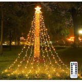 Cadena De Luces De Cascada De Navidad Con 335 Luces Led CoLG