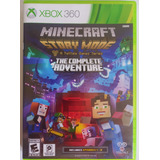 Jogo Minecraft Story Mode Original Xbox 360 Midia Fisica Cd.
