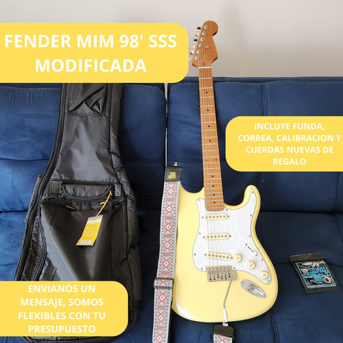 Fender Mim 98' Sss Modificada
