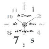 Reloj De 3d Pared Tamaño Extragrande 130 X 130cm Con Péndulo