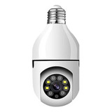 Camera Lampada Visão Noturna 1080p Hdtomada Wifi 5g E 2.4g 