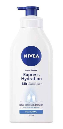 NiveaCrema Corporal Hidratación Express 1000ml