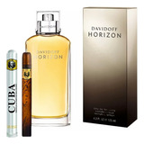 Horizon Davidoff 125ml Caballero Original+perfume Cuba 35ml