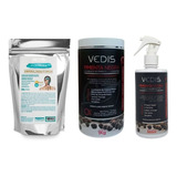 Kit Creme + Fluido Pimenta Negra + Argila Verde - Vedis