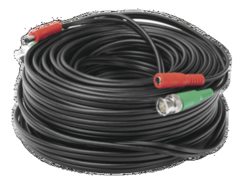 Cable Coaxial ( Bnc Rg59 ) + Alimentación Siamés 30 Metros