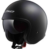 Casco Ls2 Spitfire Solid Negro Mate #ls2oficial