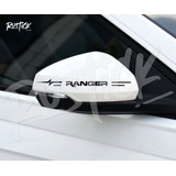Calco Franjas Para Espejos Personalizada Ford Ranger Rustick