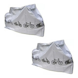 Pack X2 Funda Bicicleta Cobertora Impermeable Cobertor Bici