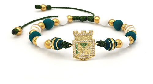 Pulsera Atlético Nacional Futbol Neopreno Acero Iconic Store