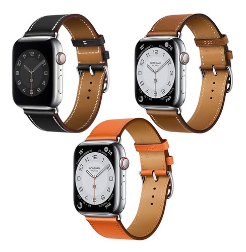 Correa Apple Watch Ultra Piel Serie 8|7|6|5|4|3|2|1