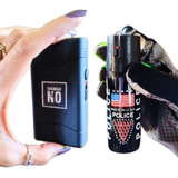 Kit Defensa Personal Power Linterna Pocket Antirrobo + Gas