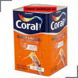 Tinta Premium Acrílica Fosco Super Lavável Branco 18l Coral