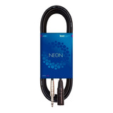 Cable Kwc Neon 617 Canon Macho Plug Stereo 1,5 Metros