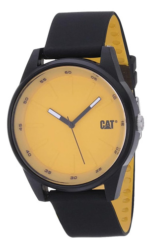 Reloj Pulsera  Cat Lj.160.21.721 Del Dial Amarillo