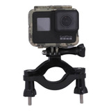 Soporte Gopro 8 Manubrio Tubo Grande Bicicleta Moto 