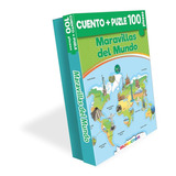 Libro Infantil Maravillas Del Mundo, Cuento + Puzzle 100 Pz 