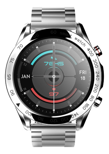 Hifuture Smartwatch Go Pro Silver Color De La Caja Plateado Color Del Bisel Plateado