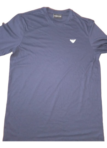 Remera Hombre Emporio Armani Basica Talle Xs  Algodon Pima