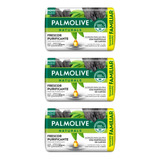 Jabón Tocador Palmolive Carbon Activado X 150g Pack X3u