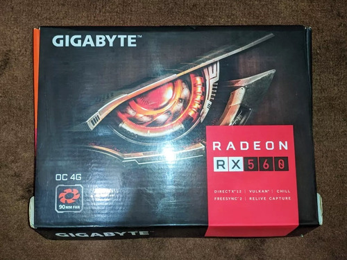 Gigabyte Radeon Rx 560 (oferten) Oc - 4gb Gddr5/128 Bit