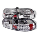 Juego Faros Traseros Tuning Honda Civic 92 - 95 C/led 3 Ptas