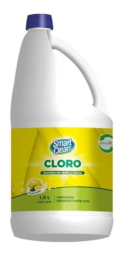 Cloro Smart Clean Aroma Limón 1.9 L