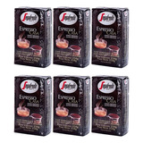 Pack X6 Cafe Molido Espresso Casa X 250 G Segafredo Zanetti