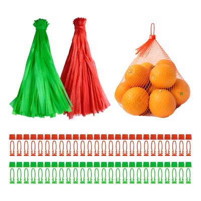 200 Bolsas Red Malla Plástica Para Verdura,juguetes, Frutas | Meses sin interés