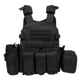 Chaleco Antibalas Multifuncional Rig Molle Para El Pecho De