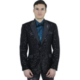 Saco Blazer Barabas Con Lentejuelas 2bl3099 Para Hombre 