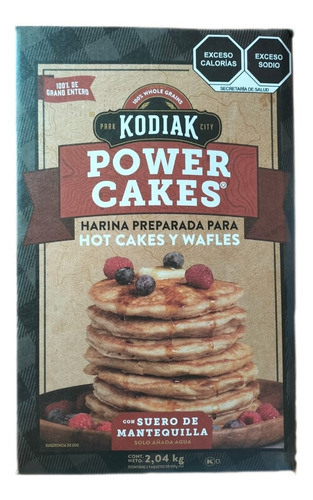 Harina Para Hot Cakes Kodiak Cake Con Proteína De 2.04 Kg